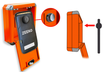 Cleaning, testing and troubleshooting a wall unlocking device.