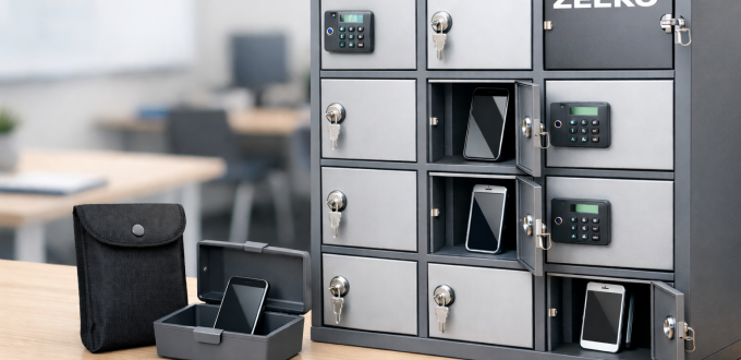 cell phone lockers