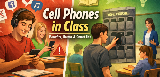 cell phones in class