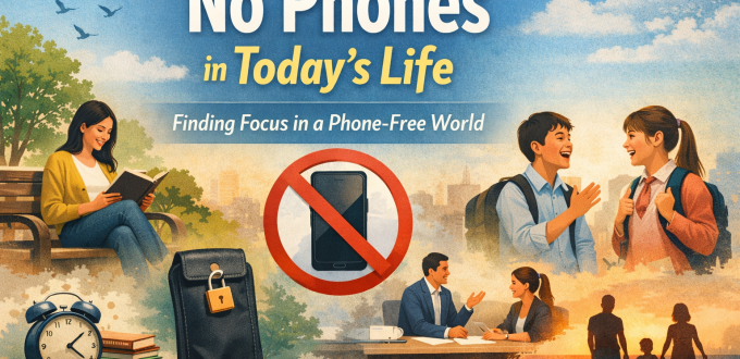 no phones