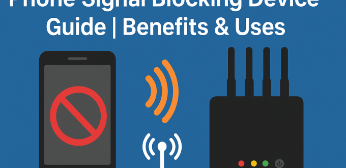 phone signal blocking device