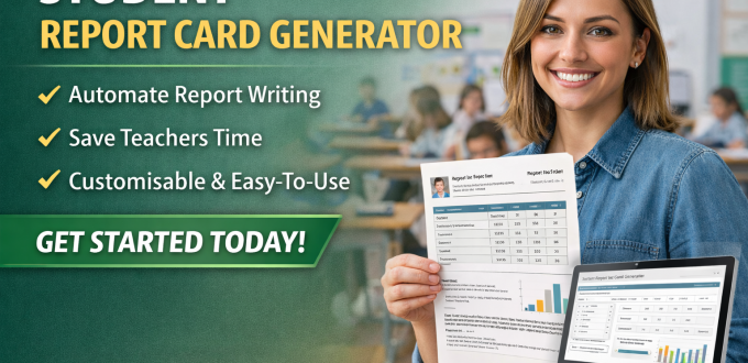 Student Report Card Generator