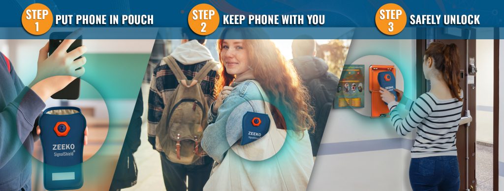 phone in a bag policy