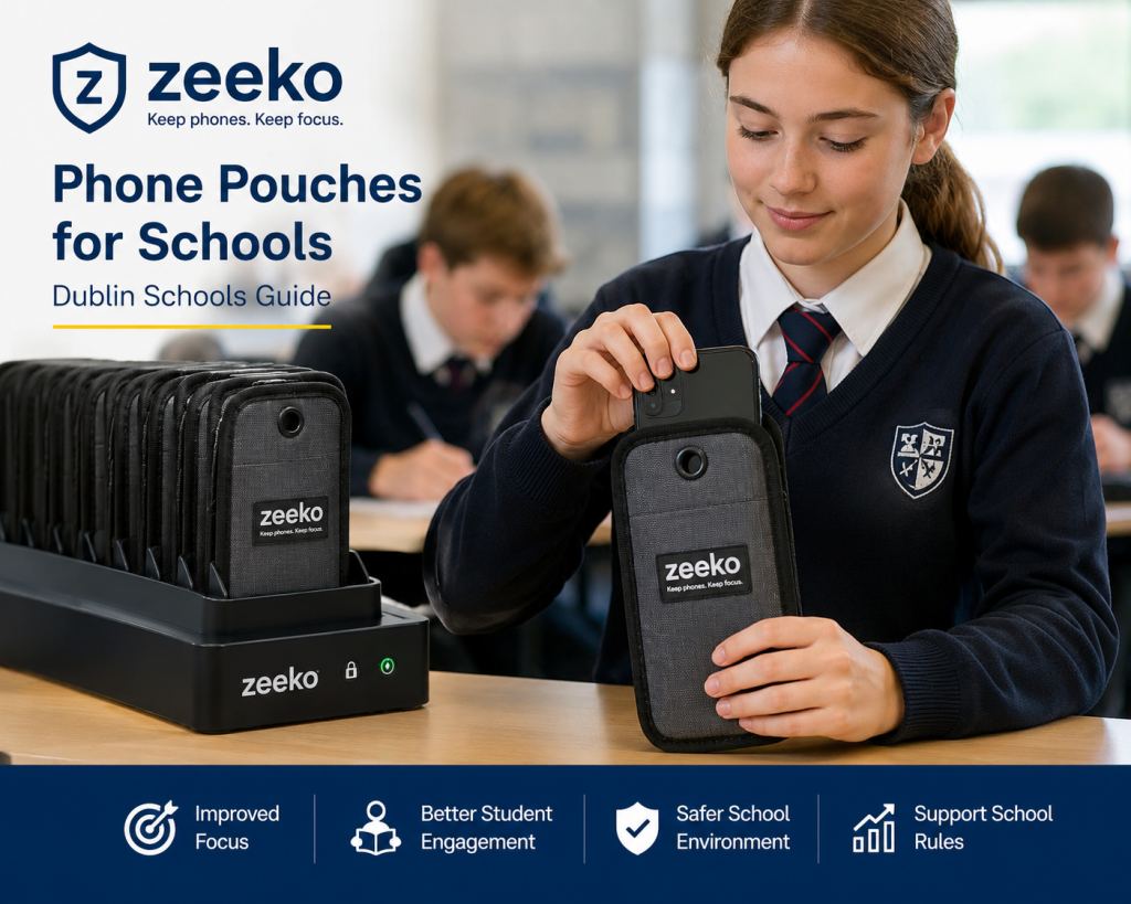 phone pouches Dublin schools