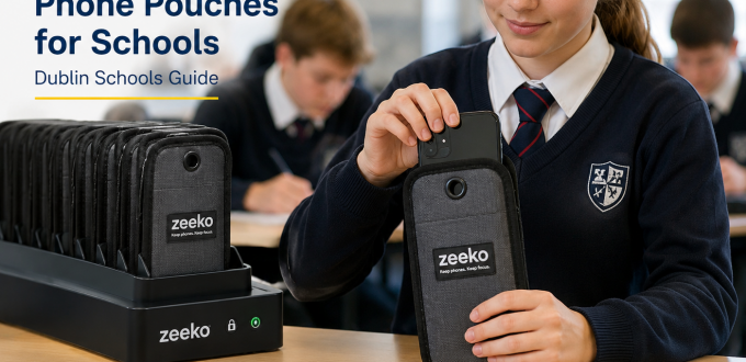 phone pouches Dublin schools