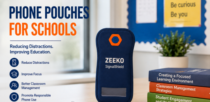 phone pouches for schools Ireland