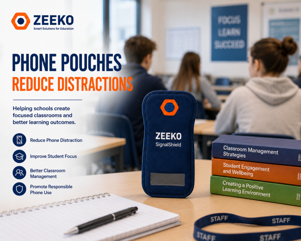 Phone Pouches Reduce Distractions