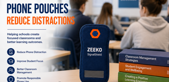 Phone Pouches Reduce Distractions