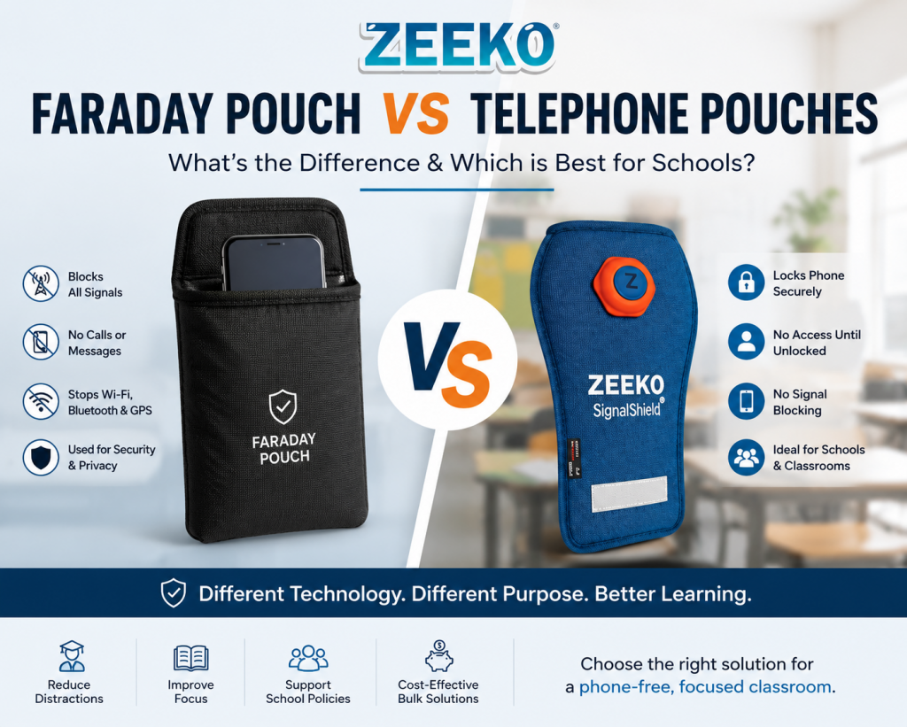 bulk phone pouches schools